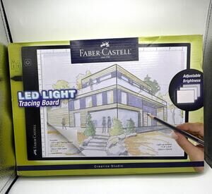 Faber-Castell LED A4 Tracing Pad Board Adjustable Brightness